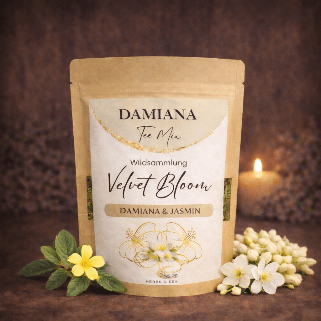 Damiana Tee Velvet Bloom mit Jasmin – Katja Barnasiow Pereira