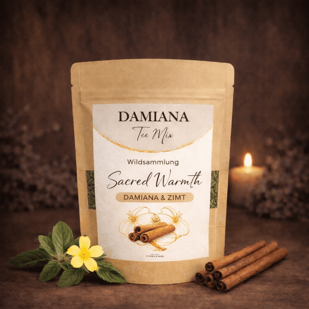 Damiana Tee Sacred Warmth mit Zimt – Katja Barnasiow Pereira