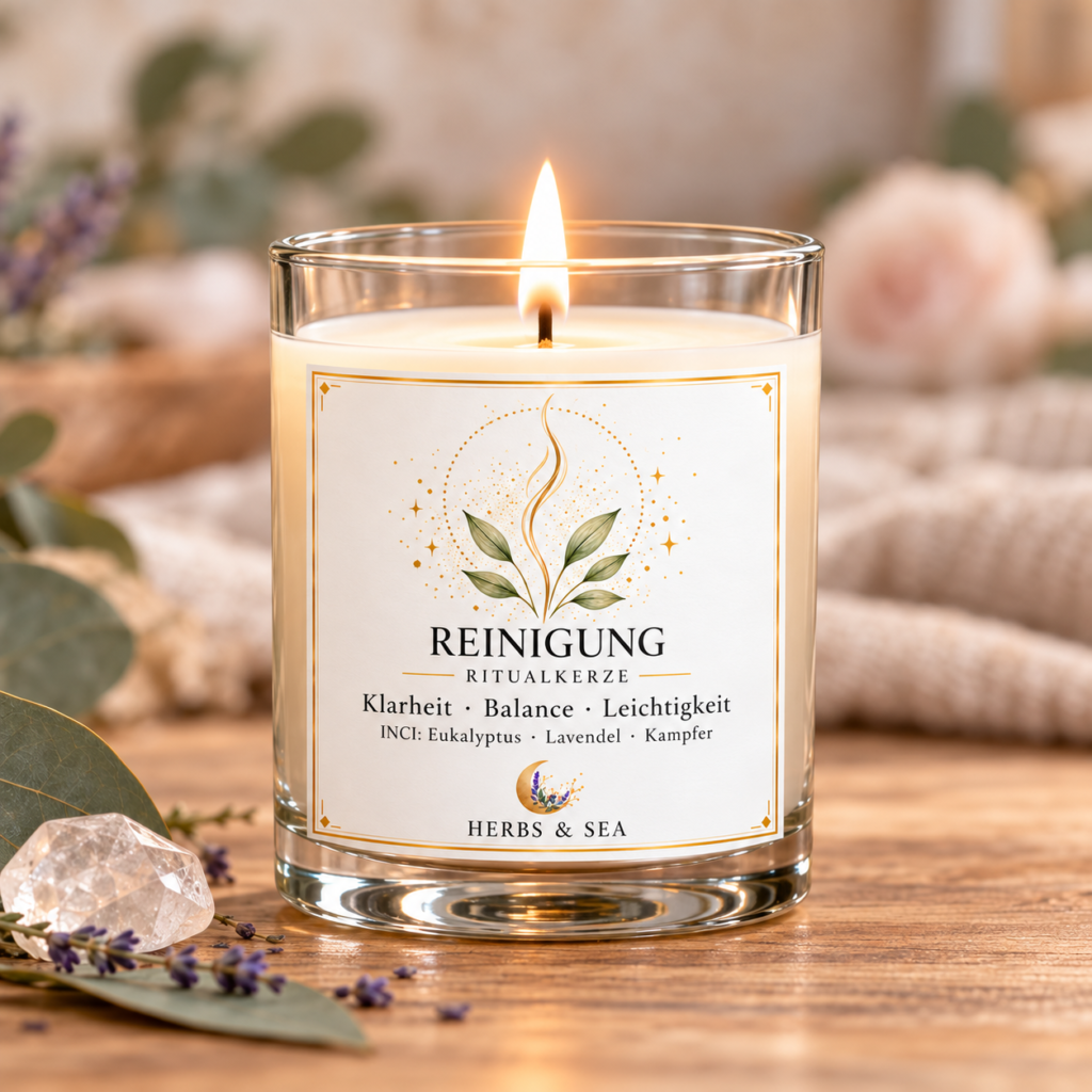 Ritual Kerze Energetische Reinigung